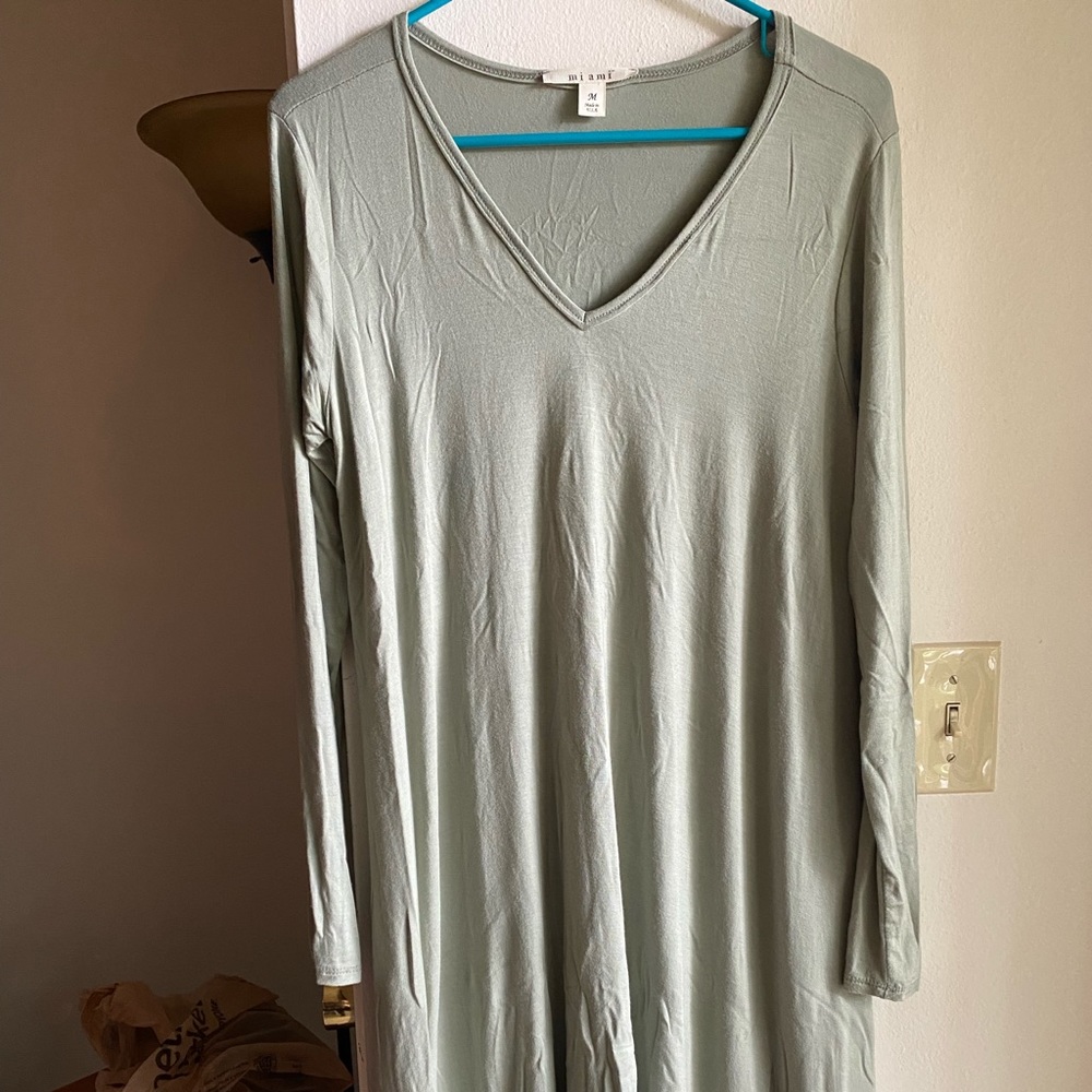 Olive green Miami dress
